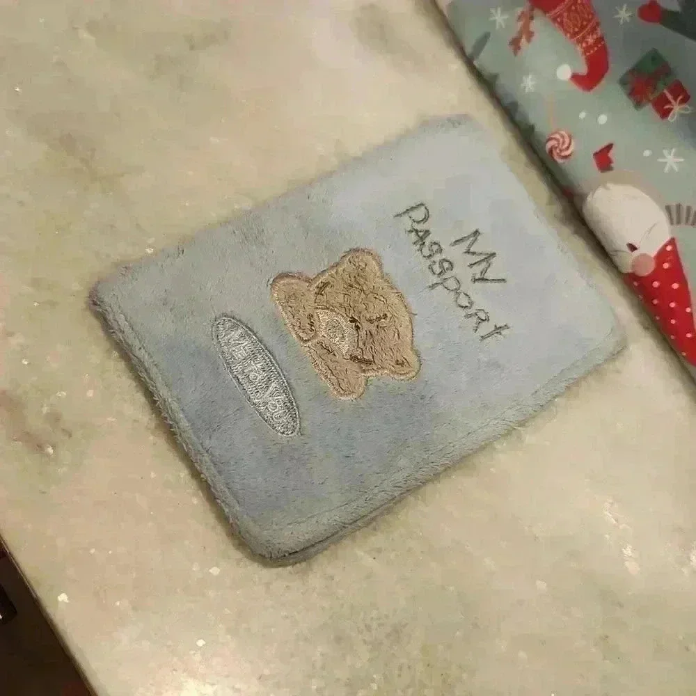 Tatty Teddy Passport Holder – Soft Plush Cover
